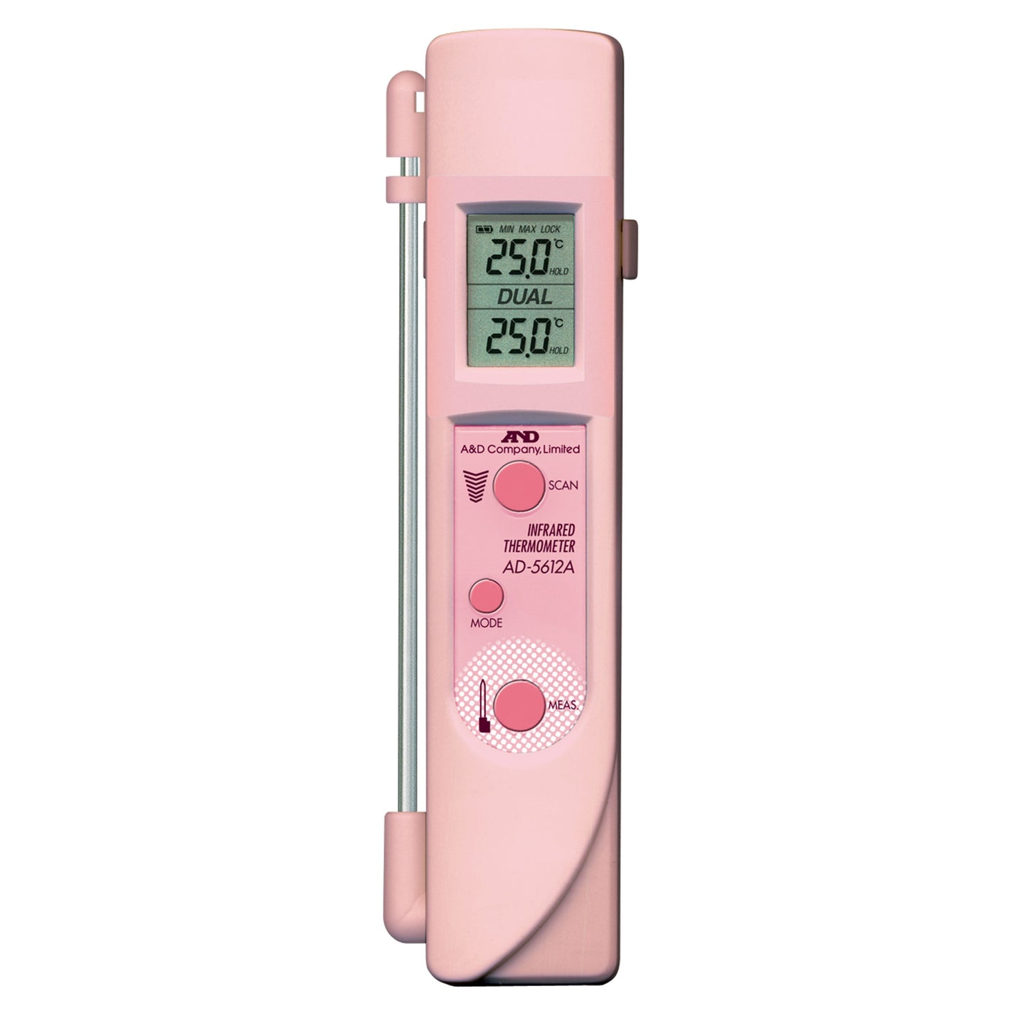 中心温度センサー付き赤外線放射温度計 AD-5612APN ※アウトレット品