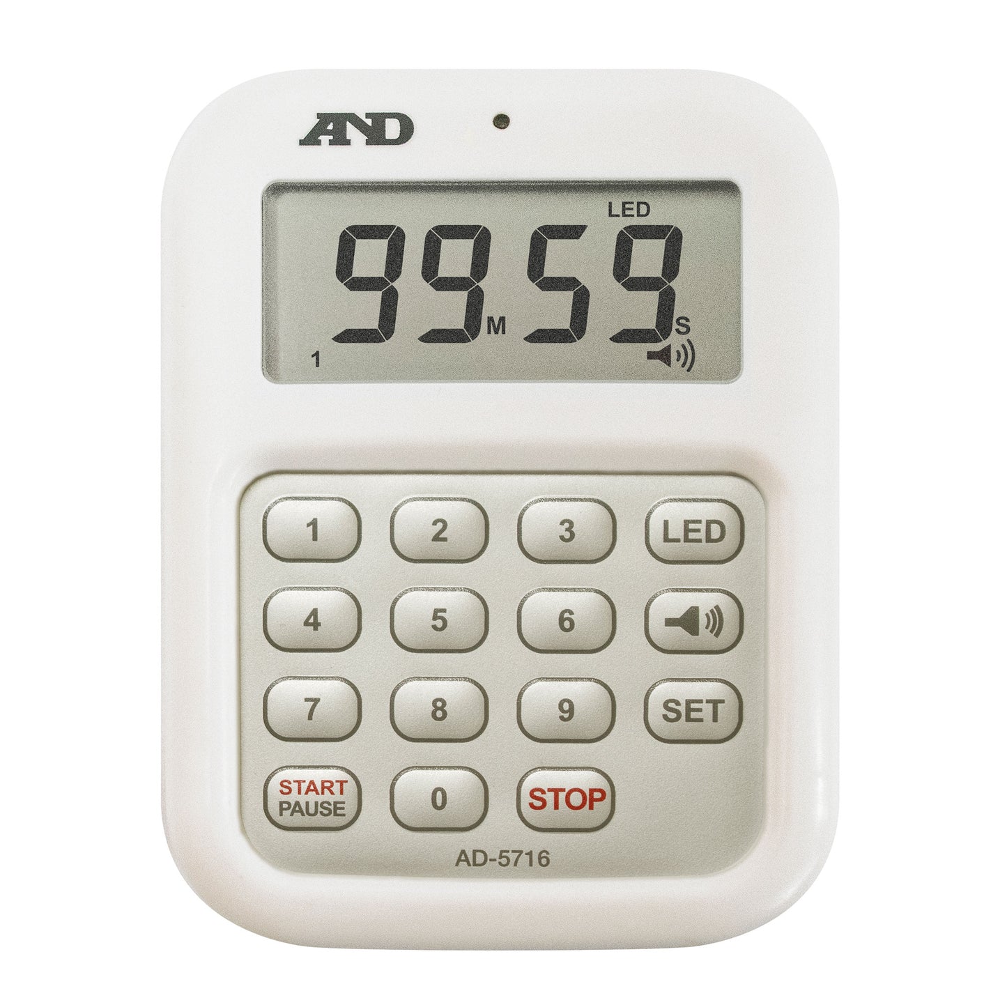 100分形デジタルタイマー 大音量デジタルタイマー AD-5716