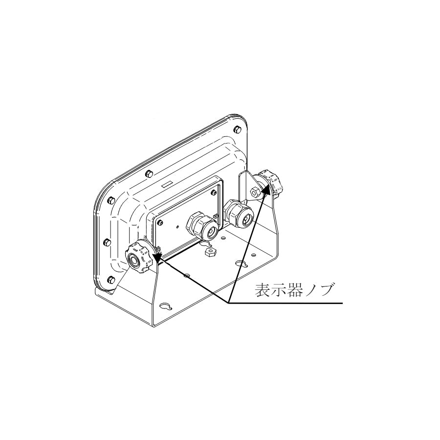 表示器ノブ FG-CWP 2個入り AXP-EK4012562