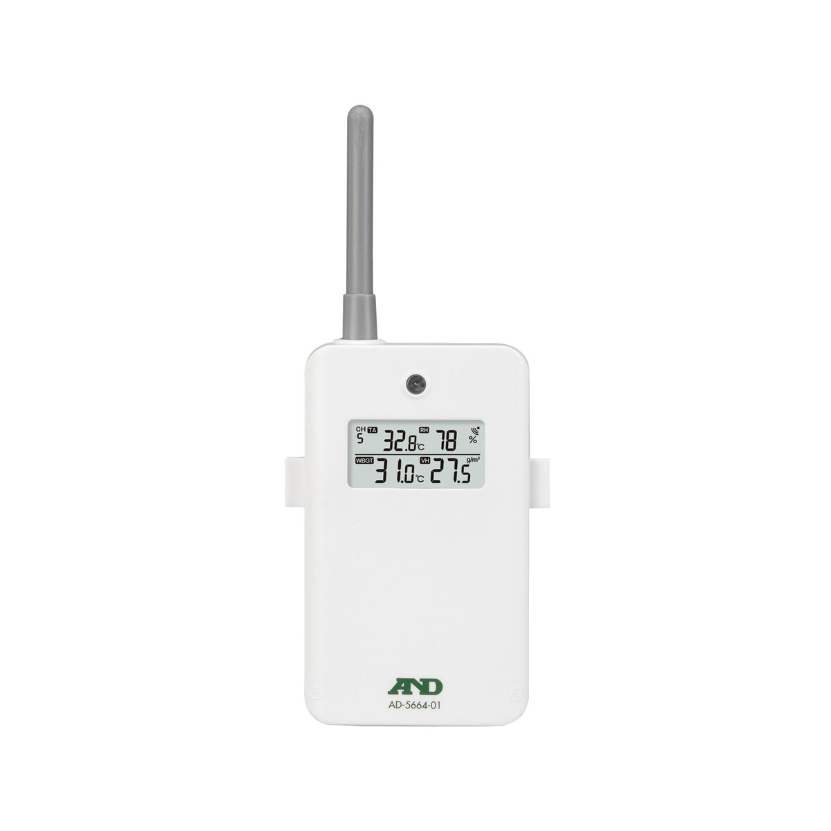 マルチチャンネルワイヤレス環境温湿度計 AD-5664SET用子機 AD5664-01 