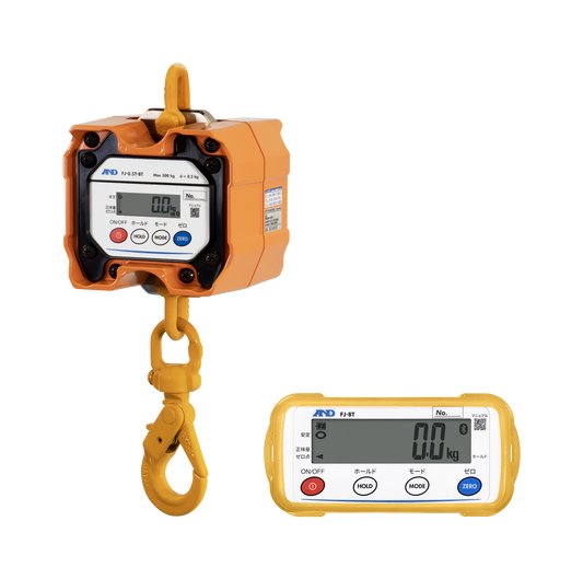 外部表示器付き 防塵・防水クレーンスケール FJ-BTシリーズ