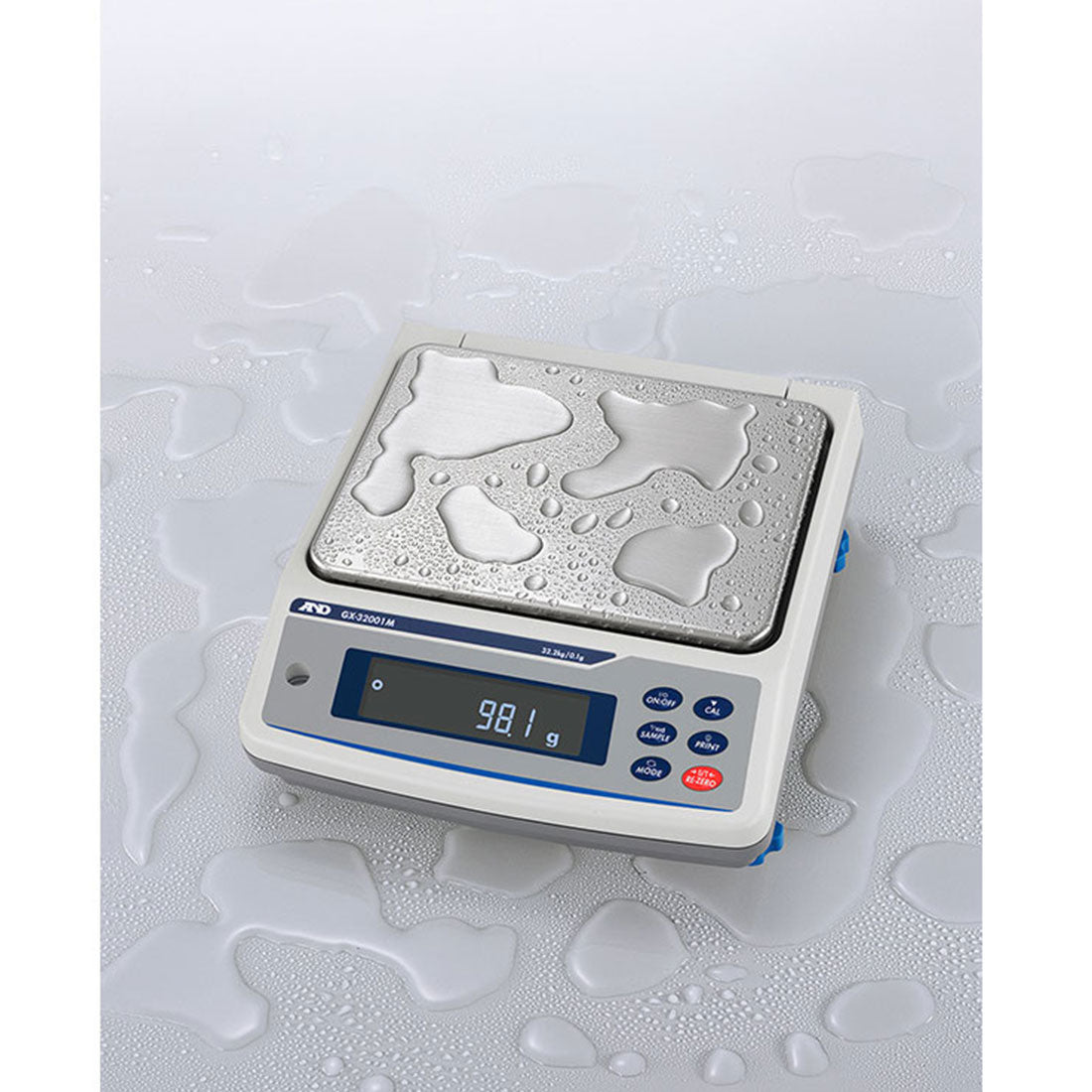 防塵・防水型中量級電子天びんGX-Mシリーズ / GF-Mシリーズ（A&D Apollo）